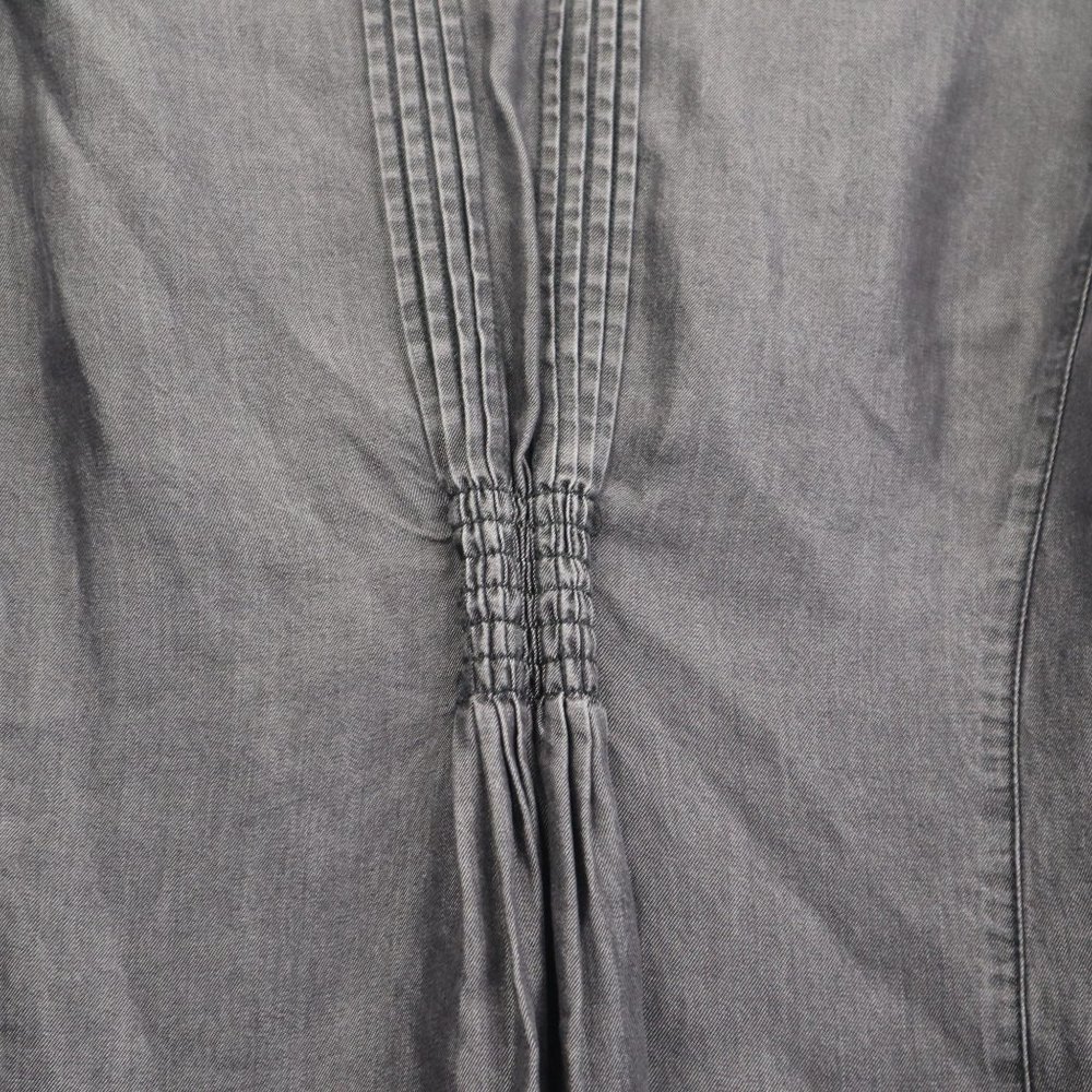 Christine Alexander Women Shirt Black Button Down  M Studs Black - Picture 4 of 16